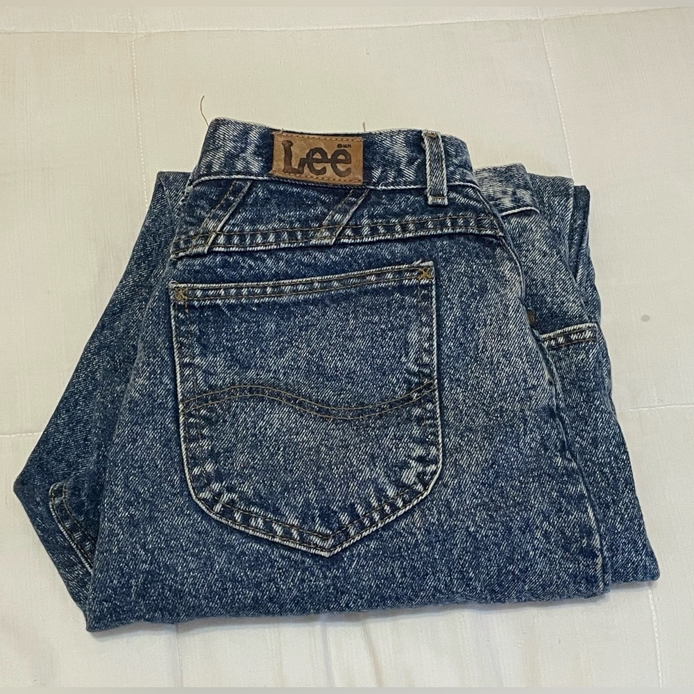 Vintage Acid Wash Lee Jeans